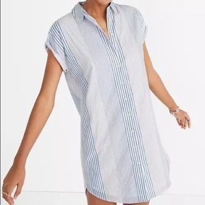 MADEWELL courier shirt dress